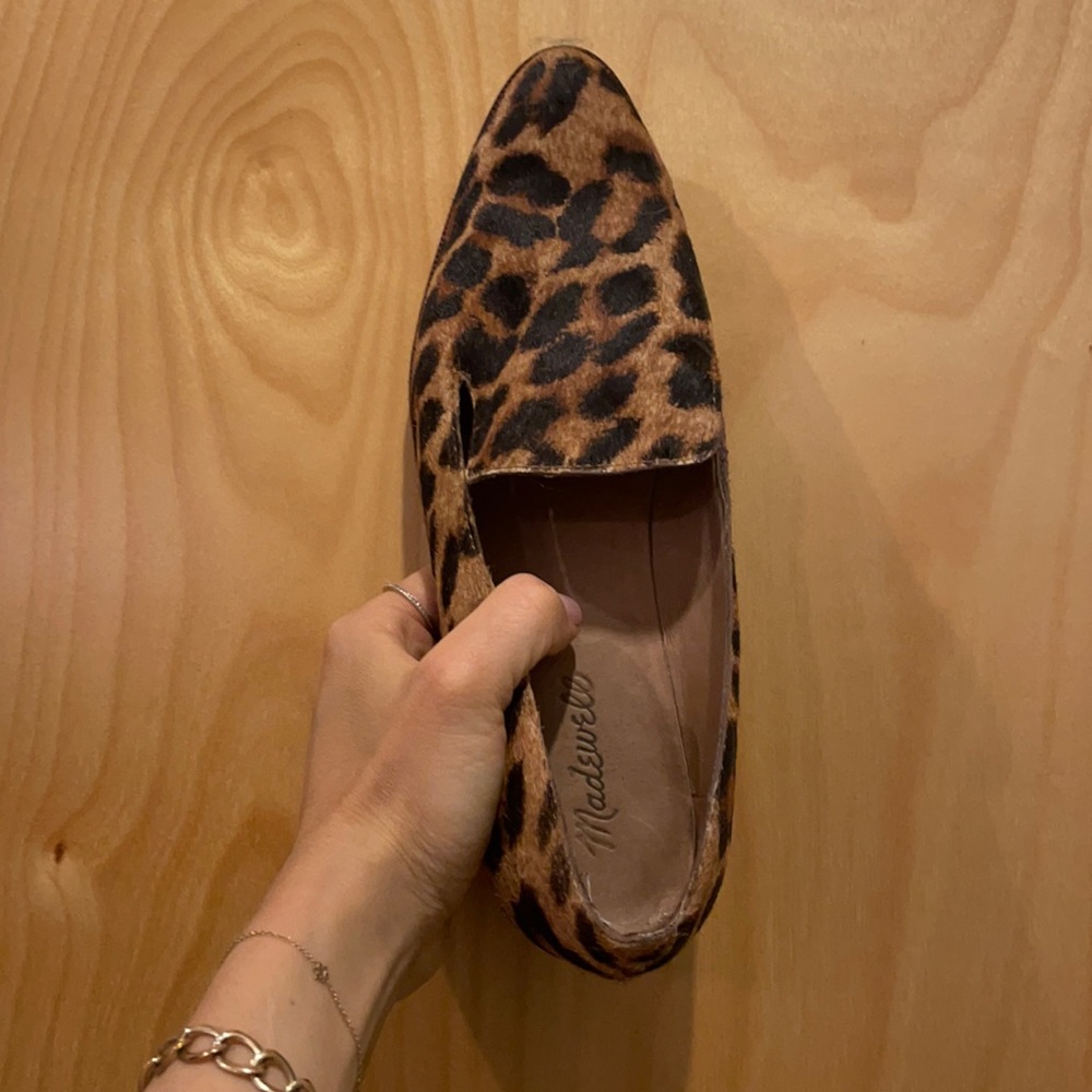 Madewell leopard loafer